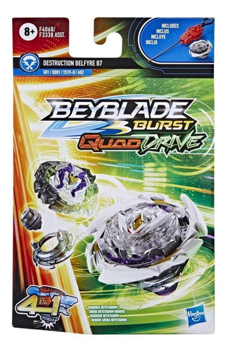 Beyblade Burst Quad Drive Destruction Belfyre B7 / Original
