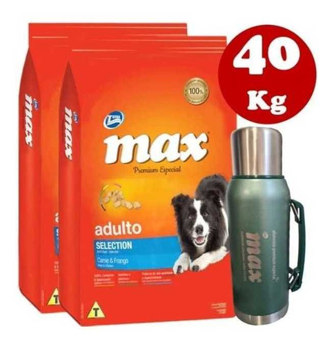 Max Selection Adulto 40kg+ Regalo