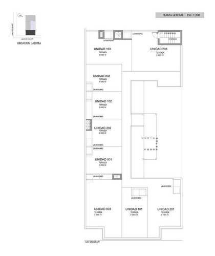 Imagen 10 de 10 de Cup Bacigalupi (202) - Venta Apartamento 1 Dormitorio En Aguada - Vivienda Promovida - Estrena Noviembre 2023