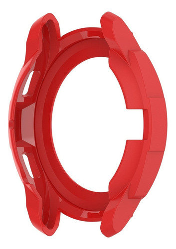 Funda De Reloj Roja Para Samsung Galaxy Watch 4 Classic 42mm
