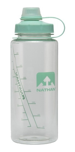 Botella Nathan Little Shot 750 Ml Transparente Tapa Verde