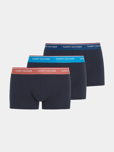 Pack De 3 Calzoncillos Trunk Azul Tommy Hilfiger