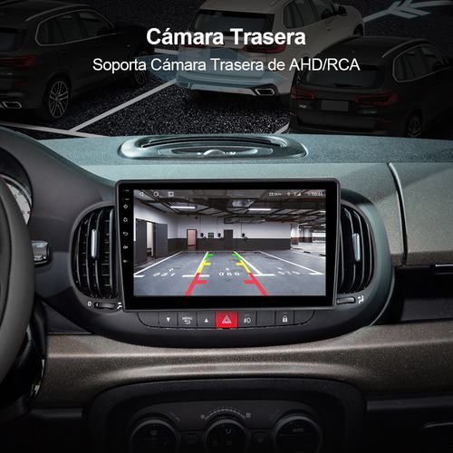 Estéreo Cámara 1+32gb For Fiat 500l 2012-2017 Gps Wifi Bt