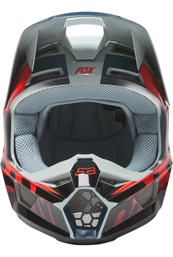 Imagen 4 de 4 de Casco Motocross Fox Racing - V1 Trice - #26779