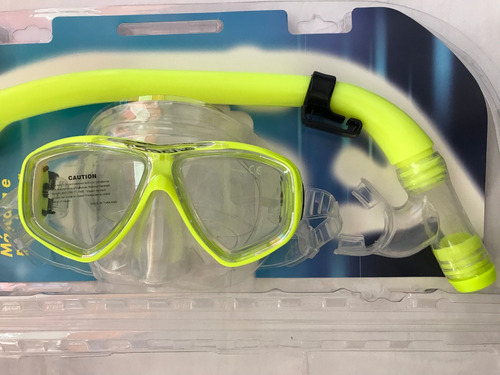 Kit Máscara Mergulho Kit Astra Snorkel Com Válvula