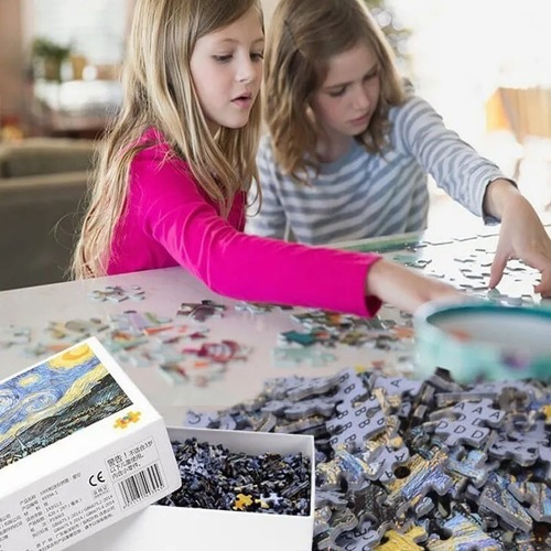 Bricolaje Puzzle 1000 Piezas Noche Estrellada