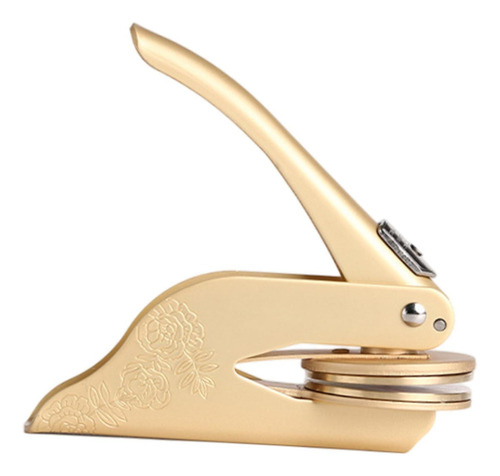 Sello De Relieve Multifunción Para Libros En , Sello De Oro
