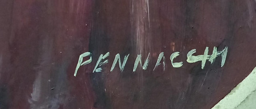 Fulvio Pennacchi, Óleo Sobre Placa, 32x25cm, Med Int Mm2 W3 (Usado)