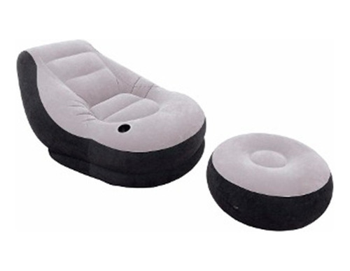 Sillón Inflable Con Apoya Pies Y Posa Vaso