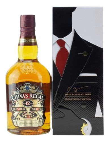 Whisky Chivas R. 12 Ed. Lim. By Patrick Grant Lata X 750cc