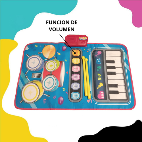 Alfombra Musical De Piano Para Niños