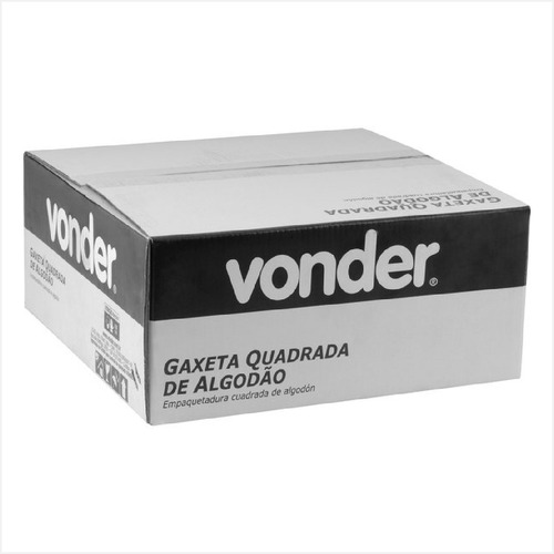 Gaxeta De Algodão Quadrada Ensebada 5/16 - Vonder