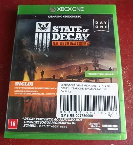 State of Decay - Jogo XBOX ONE Mídia Física