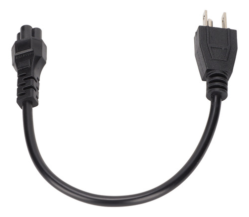 Cable Corto De Alimentación Ac 515p A Iec320 C5 Hembra 18 Aw