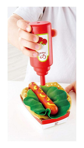 Comida Rápida De Juguete Piezas En Madera Hape Oferta