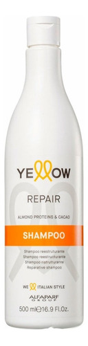 Alfaparf Yellow Repair Shampoo Para Cabellos Dañados 500ml
