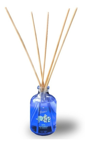 Aromatizante Ambiental Cevre Brise's 60 Días Océano Estimulante 50ml + 5 Varitas