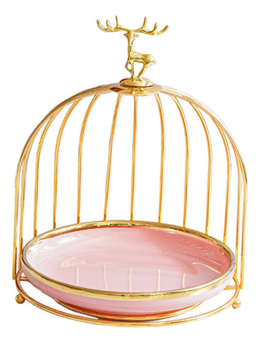 Soporte Para Postres Y Magdalenas, Plato Para, Rosa