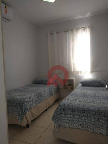 Apartamento Com 2 Dormitórios À Venda, 59 M² Por R$ 318.000,00 - Ocian - Praia Grande/sp - Ap3356