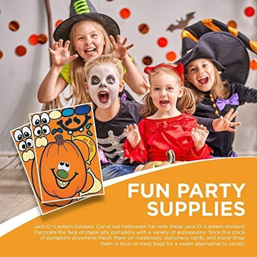 Fun Express Jack-o-lantern Make-a-pumpkin Pegatinas | Paquet