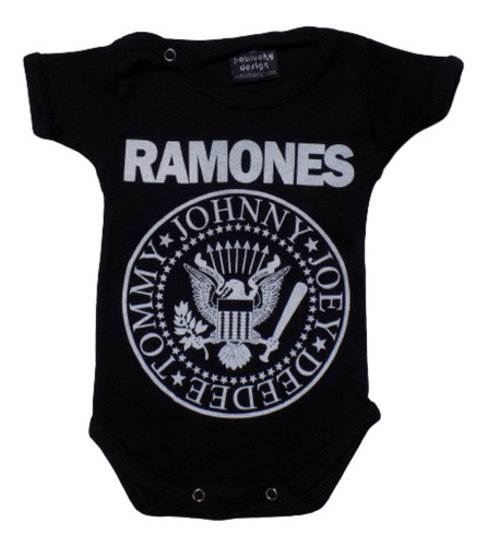 Bodys Bebés De Ramones Misfits Varios Modelos Que Sea Rock 