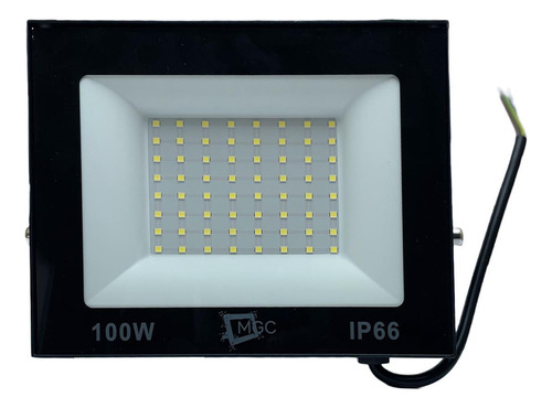 Refletor Led 100w Smd Preto 6000k - Star Bright