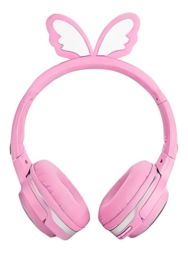 Fones De Ouvido Bluetooth Com Desenho, Headset De Borboleta