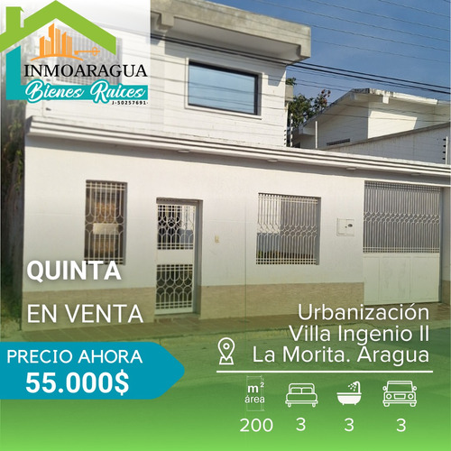 Quinta En Venta/ Urbanizacion Villa Ingenio Ii La Morita/ Pg1112