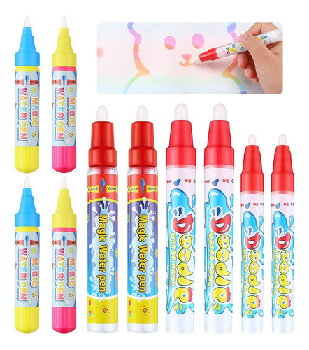 Bolígrafos De Agua Tenare 10 Pcs Para Dibujo Infantil