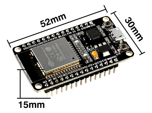 5x Módulo Wifi Esp32 Bluetooth Esp 32 Esp-32 Arduino Wi-fi