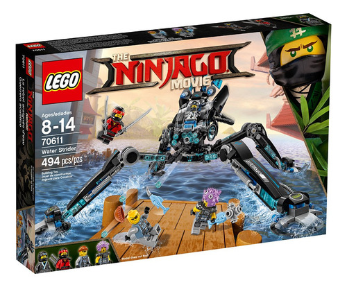 Kit De Construcción Lego Ninjago Movie Water Strider 70611