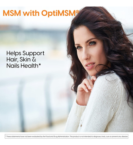 Suplemente Doctor's Best Msm Com Optimsm 1000 Mg 180 Cápsula