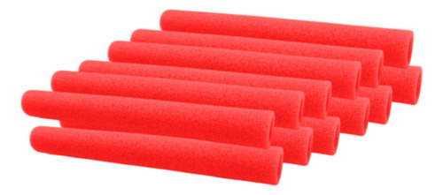 12pcs Trampoline Pole Foam Sleeves 15.75 Inch Parts Red