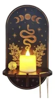 Comprar Estante Decorativo Para Vela Y  Péndulos Luna Y Serpiente