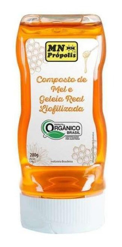 Kit 6x: Composto De Mel E Geléia Real Orgânico Mn Food 280g