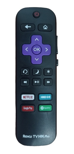 Control Remoto Para Roku Hkpro Botón Hbo Go 