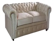 Comprar Cyber Remate Oulet Sofá Chesterfield 2 Asientos - Beige