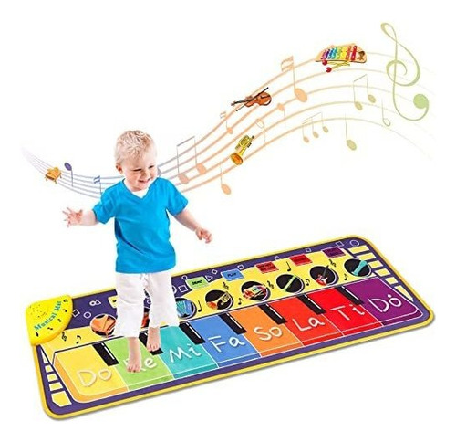 Instrumento Musical Para M Sanmersen Piano Mat For Kids, Ke