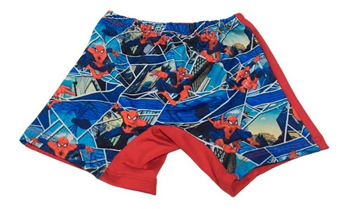 Malla Short Agua Zunga Superheroes Spiderman Superman Oferta