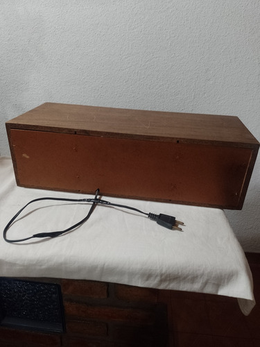 Pasacasette-radio Am-pm,equipo Caja Parlante (a Conectar) Marrón