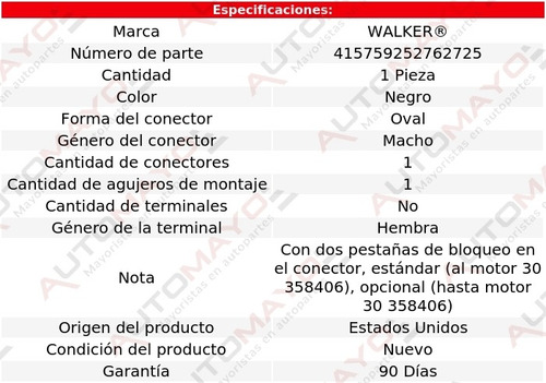 Sensor Ckp Walker Ml320 V6 3.2l Mercedes-benz 98-03