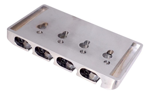 Durable Hierro Plata L Forma Bass Roller Saddle Bridge