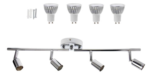 Modernos Accesorios De Iluminación Led De 4 Luces, Cálido