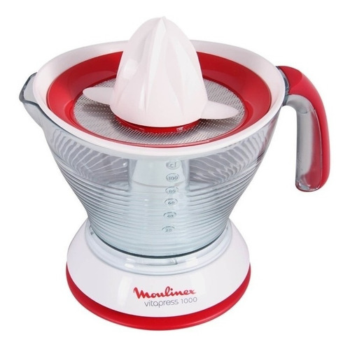 Exprimidor Moulinex Vitapress 1l 29w Blanco Y Rojo 550070