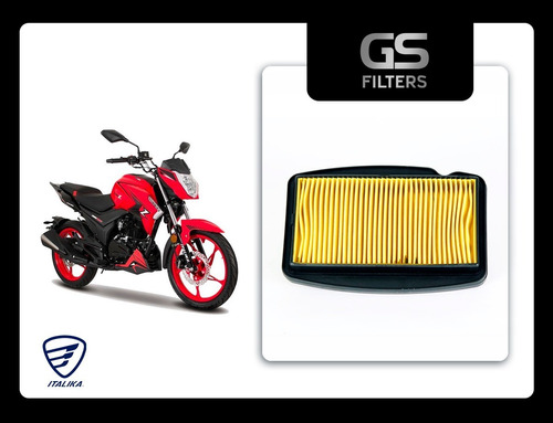   Filtro De Aire Para Italika  150 Z- 170 Z- 200 Z- 250 Z  