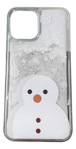 Funda Para iPhone X 11 Case Protectora Uso Rudo Muñeco Nieve