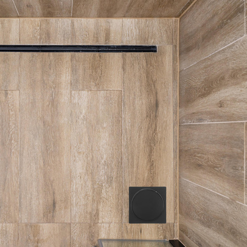Ducha De Desagüe De Piso Con Pedal De Acero Inoxidable, Tipo