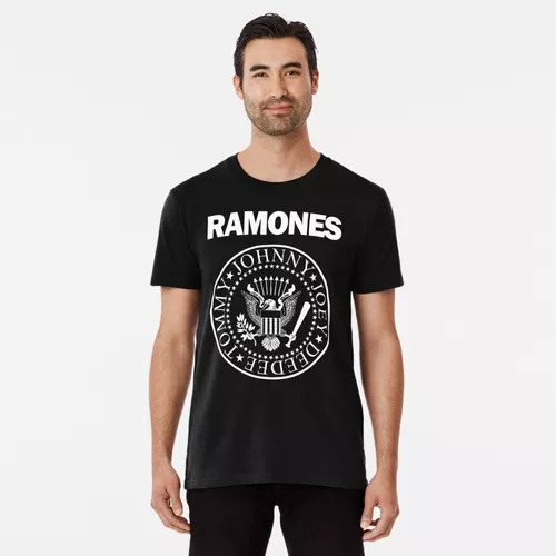 Remera De Los Ramones Punk Rock Unisex