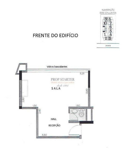 Imagem 13 de 17 de Sala Para Alugar, 25 M² Por R$ 1.700/mês - Bela Vista - Propstarter - Sa0022
