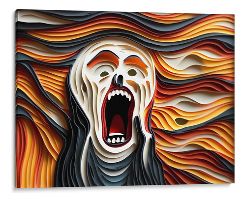 Canvas Lab Cuadro El Grito 160x120, Mafer Villarreal